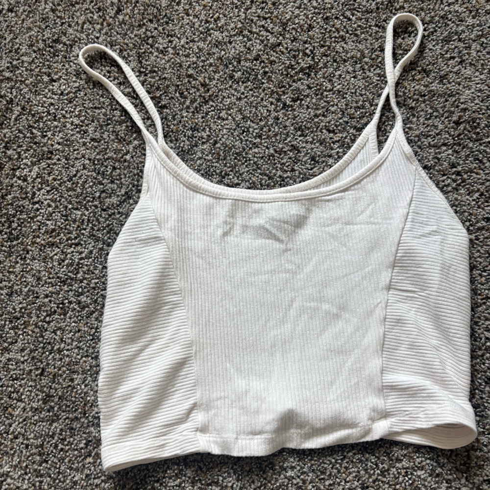 Urban Outfitters Cream Ribbed Camisole size large